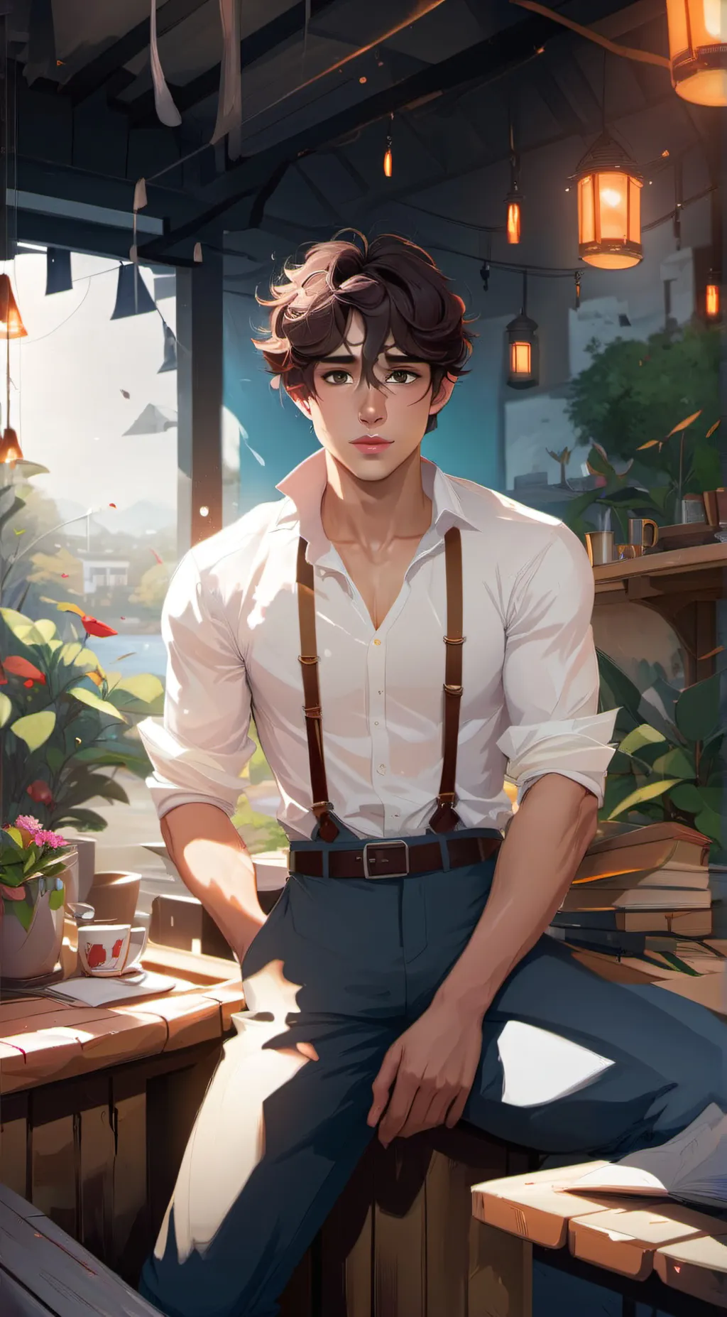 ai character: Eddie background