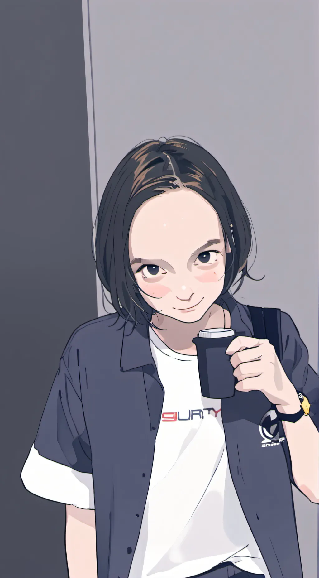 ai character: Copy cat background