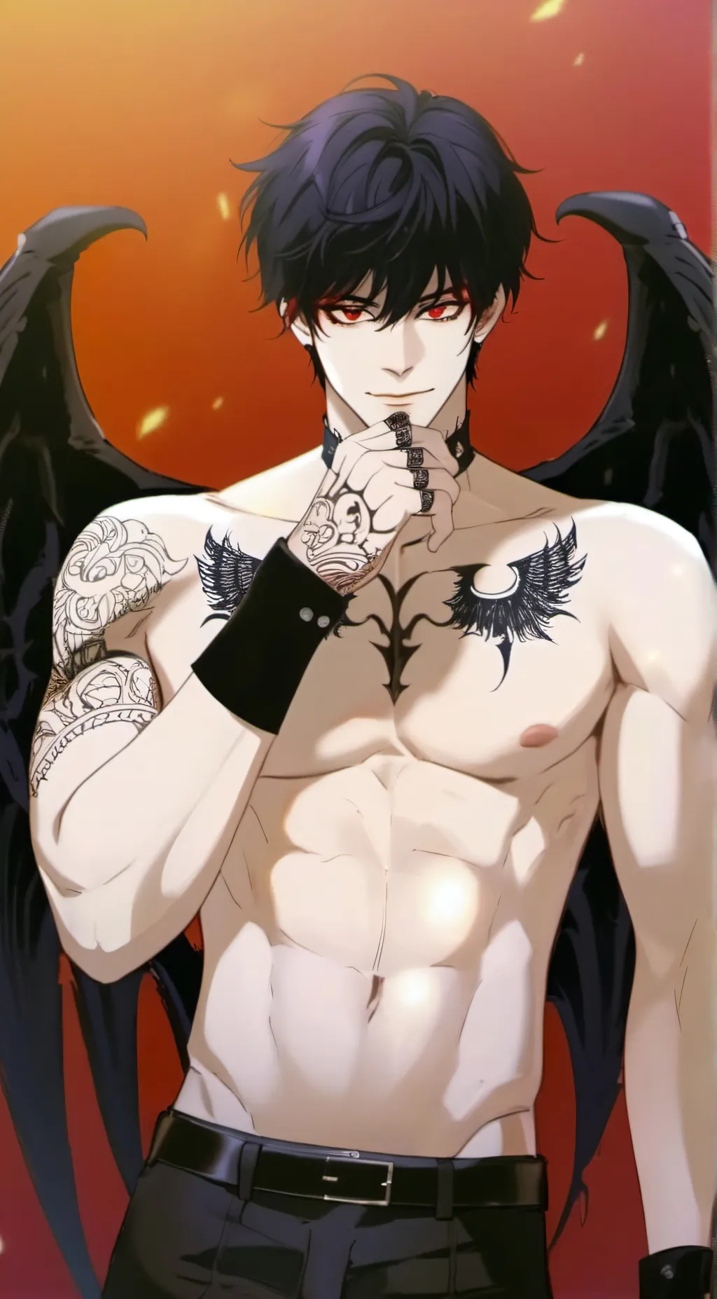 ai character: ‡★‡Lucifer‡★‡ background