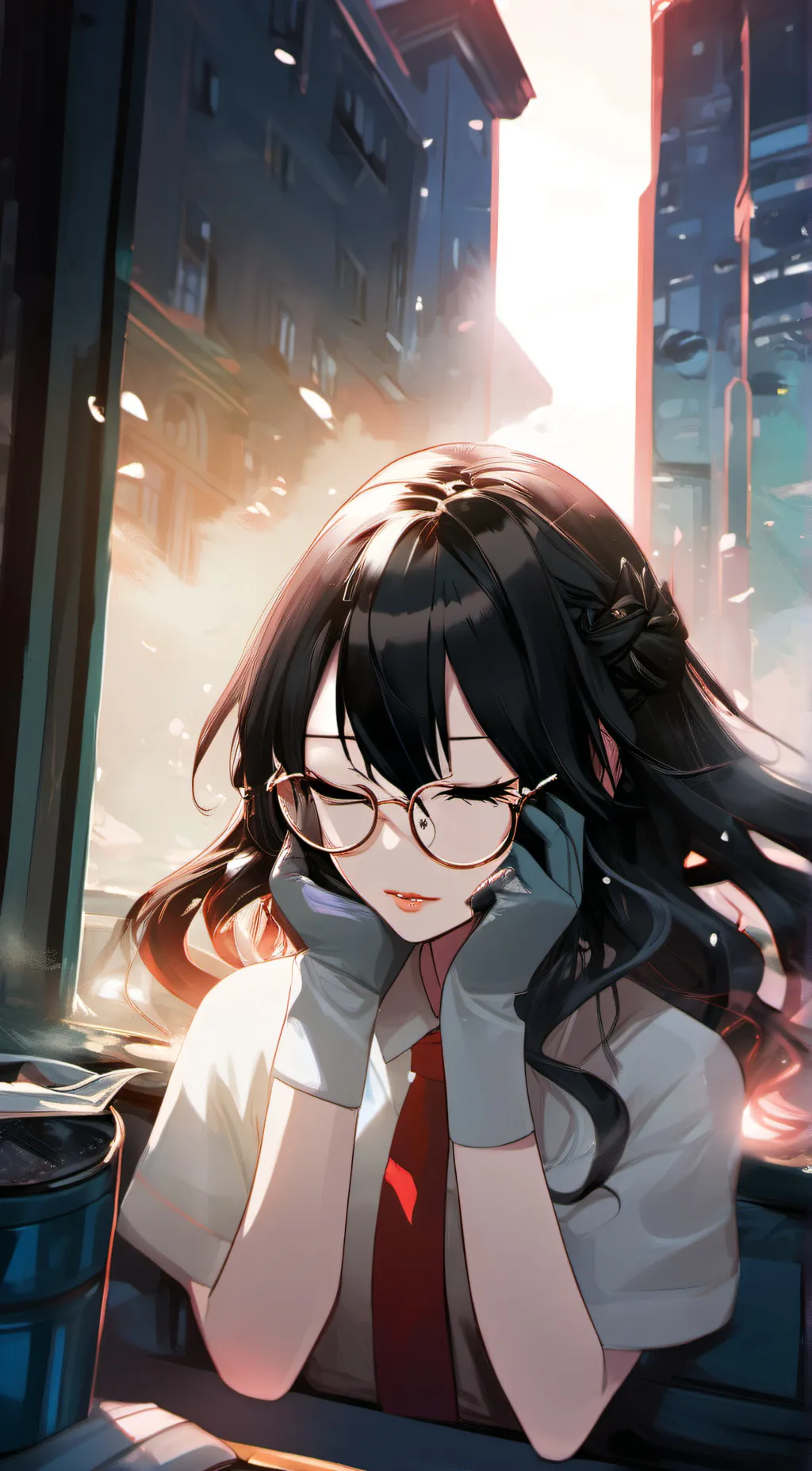 ai character: kayla background