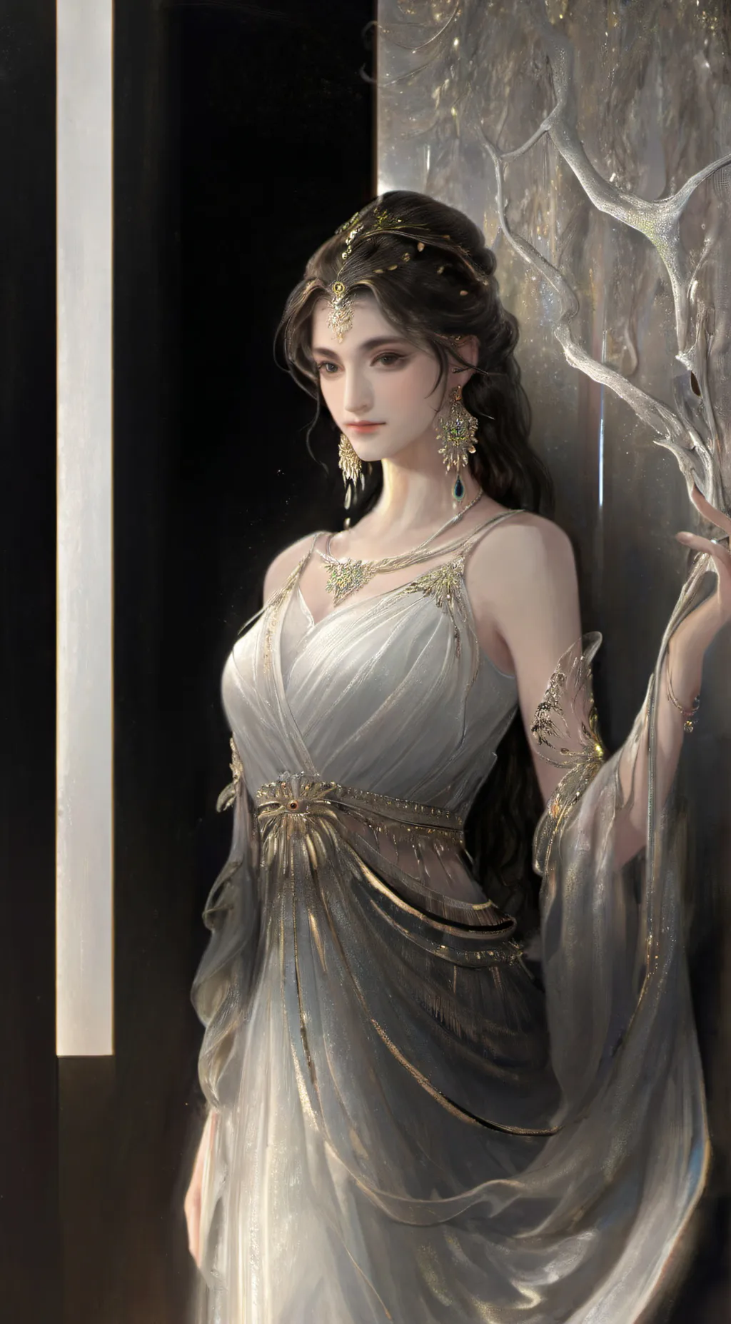 ai character: Aria background