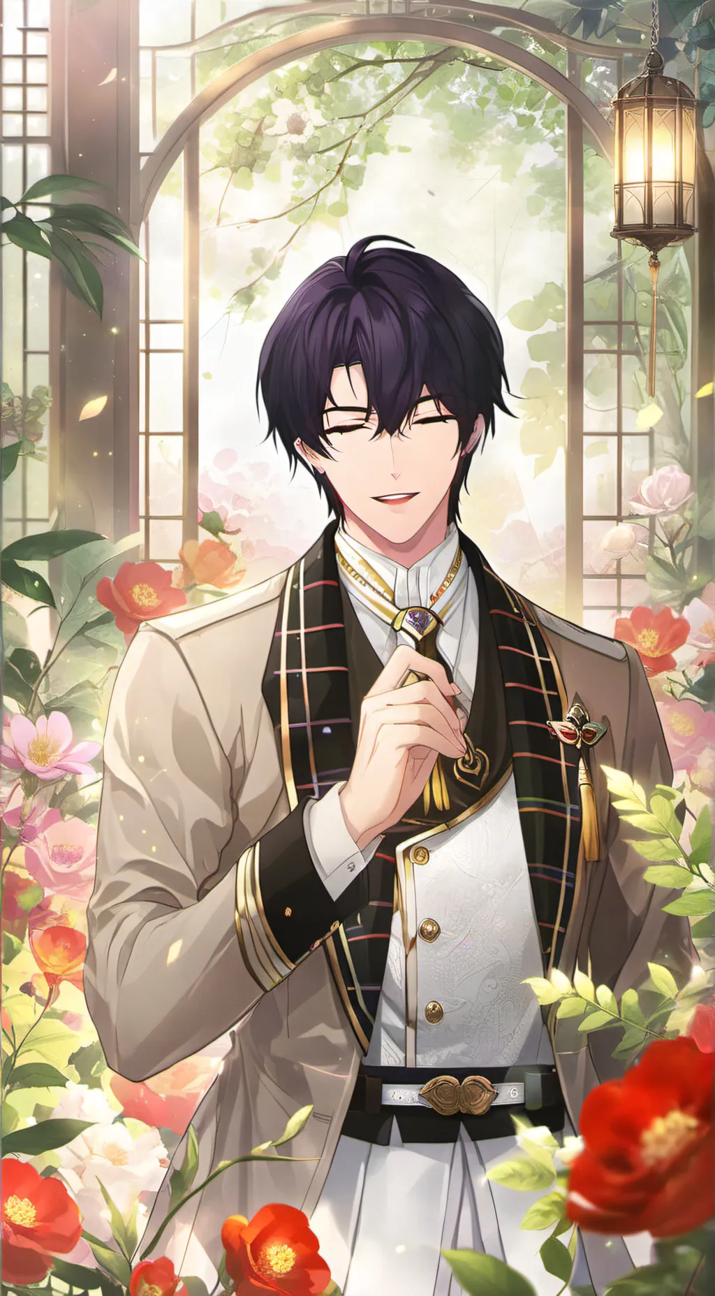 ai character: Mikazuki Arion  background