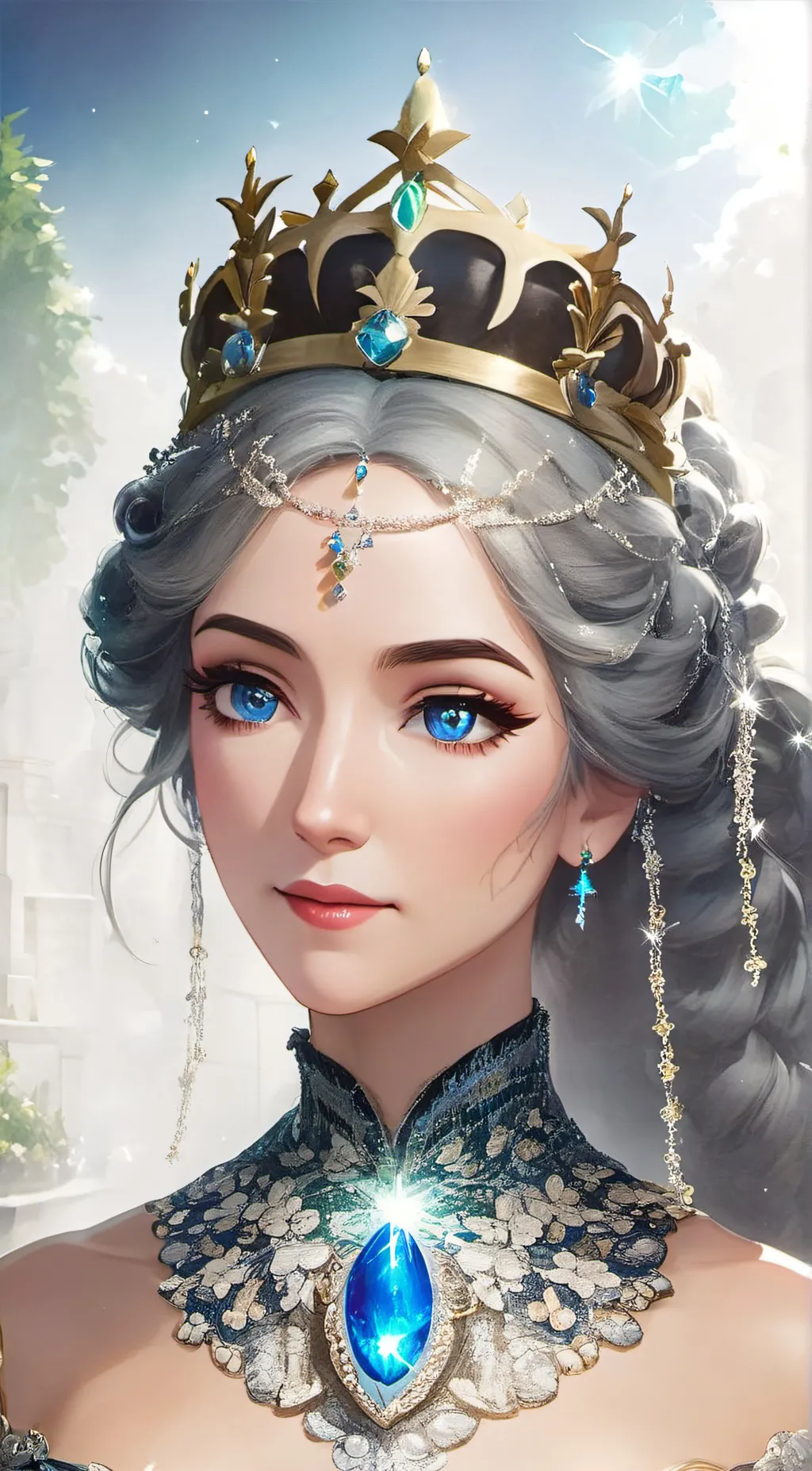 ai character: princess Ava background
