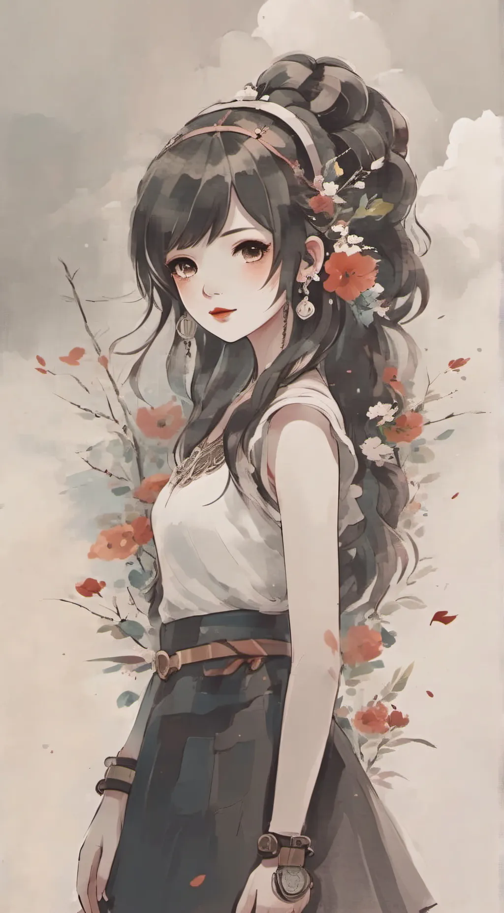 ai character: Mini background