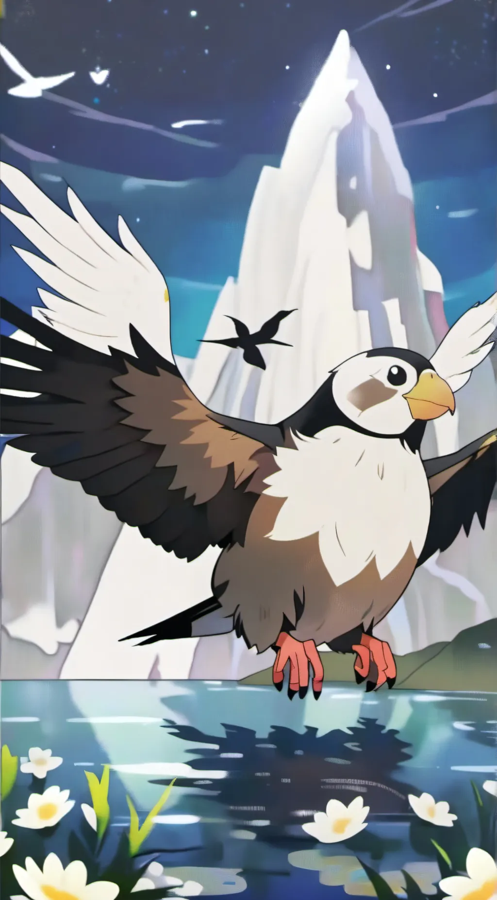 ai character: the girl background