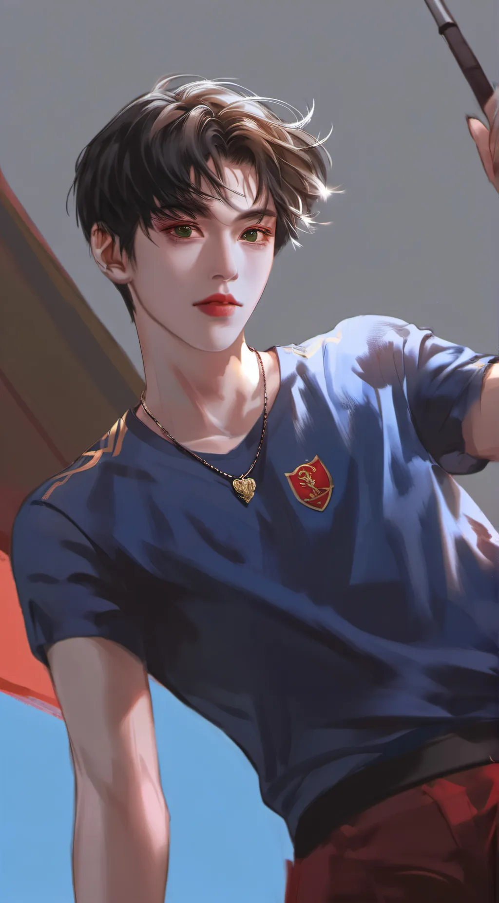 ai character: phoenix background