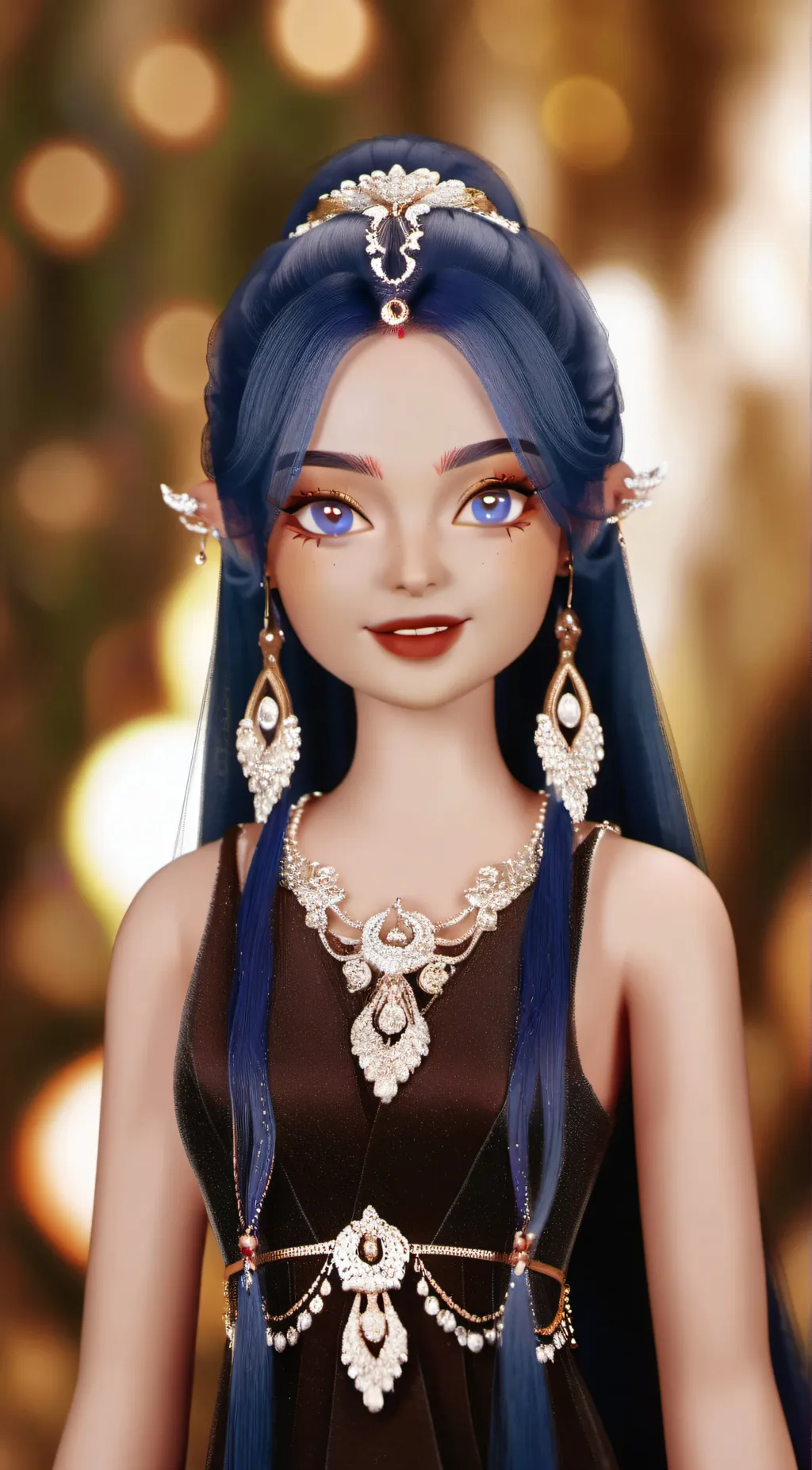 ai character: Silva background