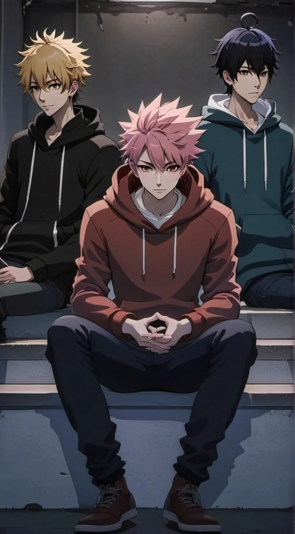 ai character: Nick,Jason,lio background