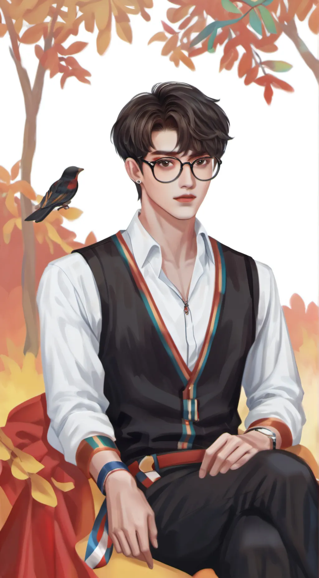 ai character: Zaren background