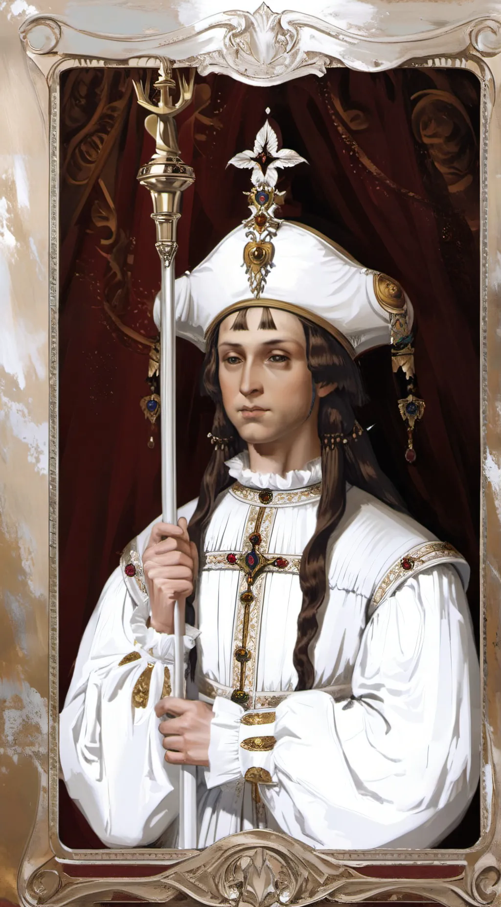 ai character: Louis V of France  background