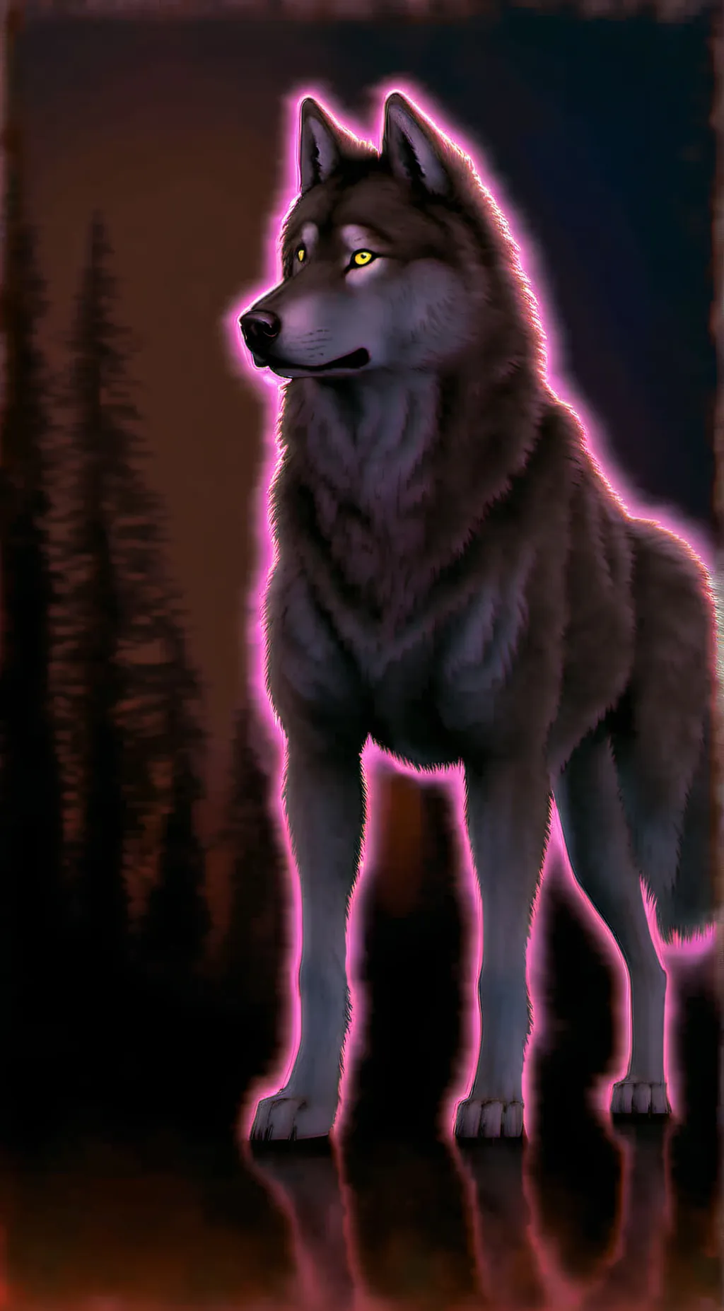 ai character: Mystic background