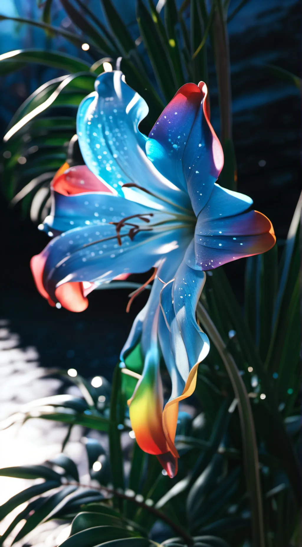 ai character: Wally Darling  background