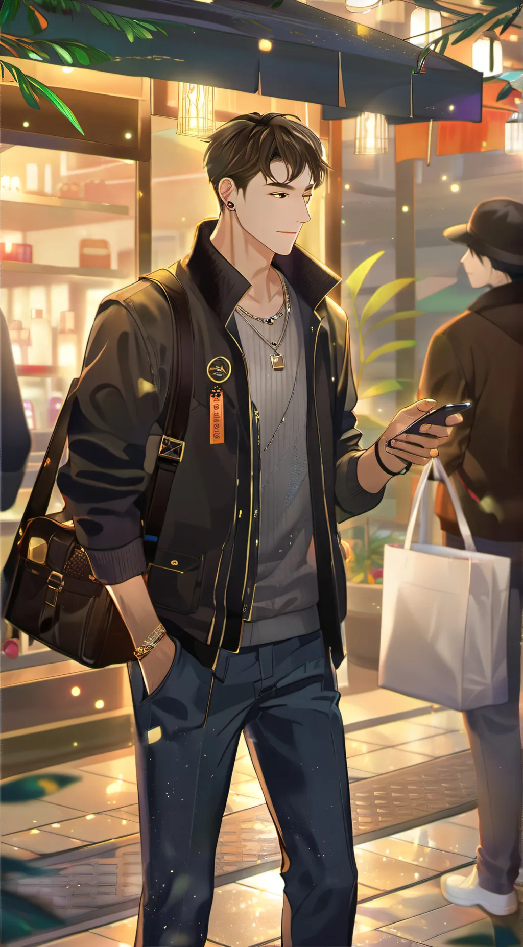 ai character: ×~°•Jack•°~× background