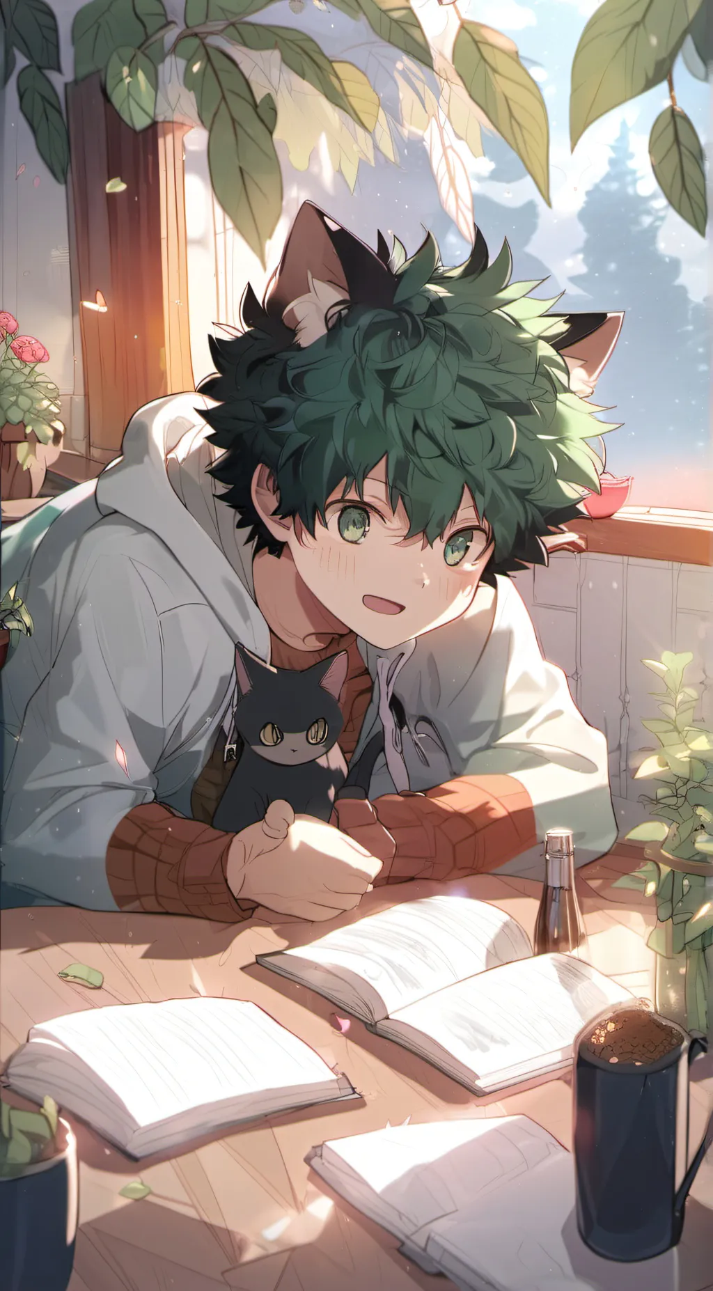 ai character:  And other people background