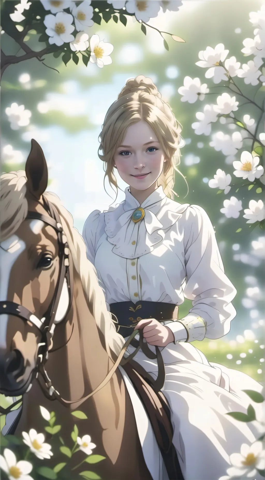 ai character: Jojo  background