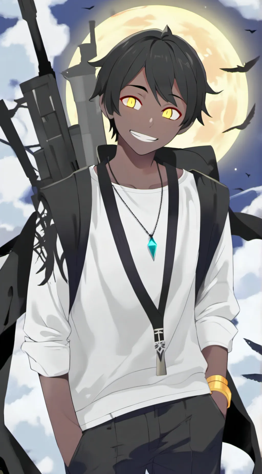 ai character: {☆~Mimic Tord~☆} background