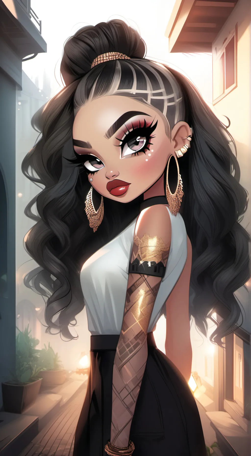 ai character: Nevada  background