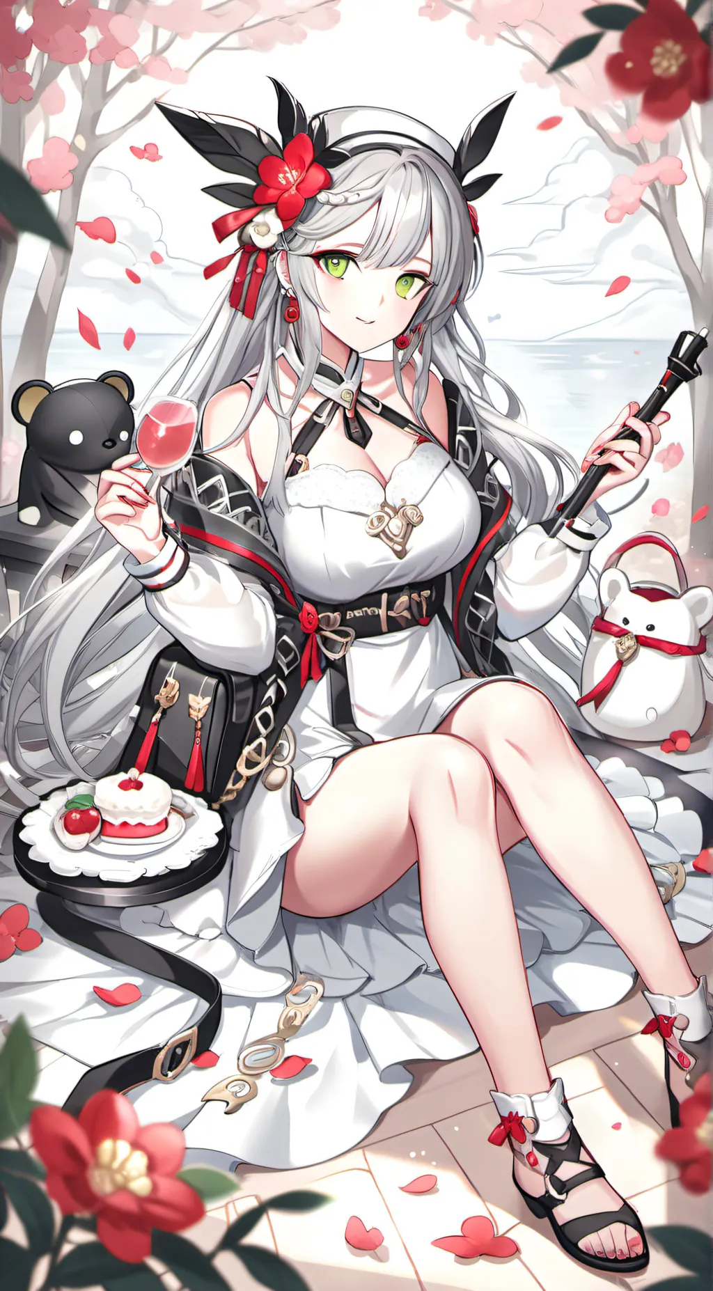 ai character: Mandy background