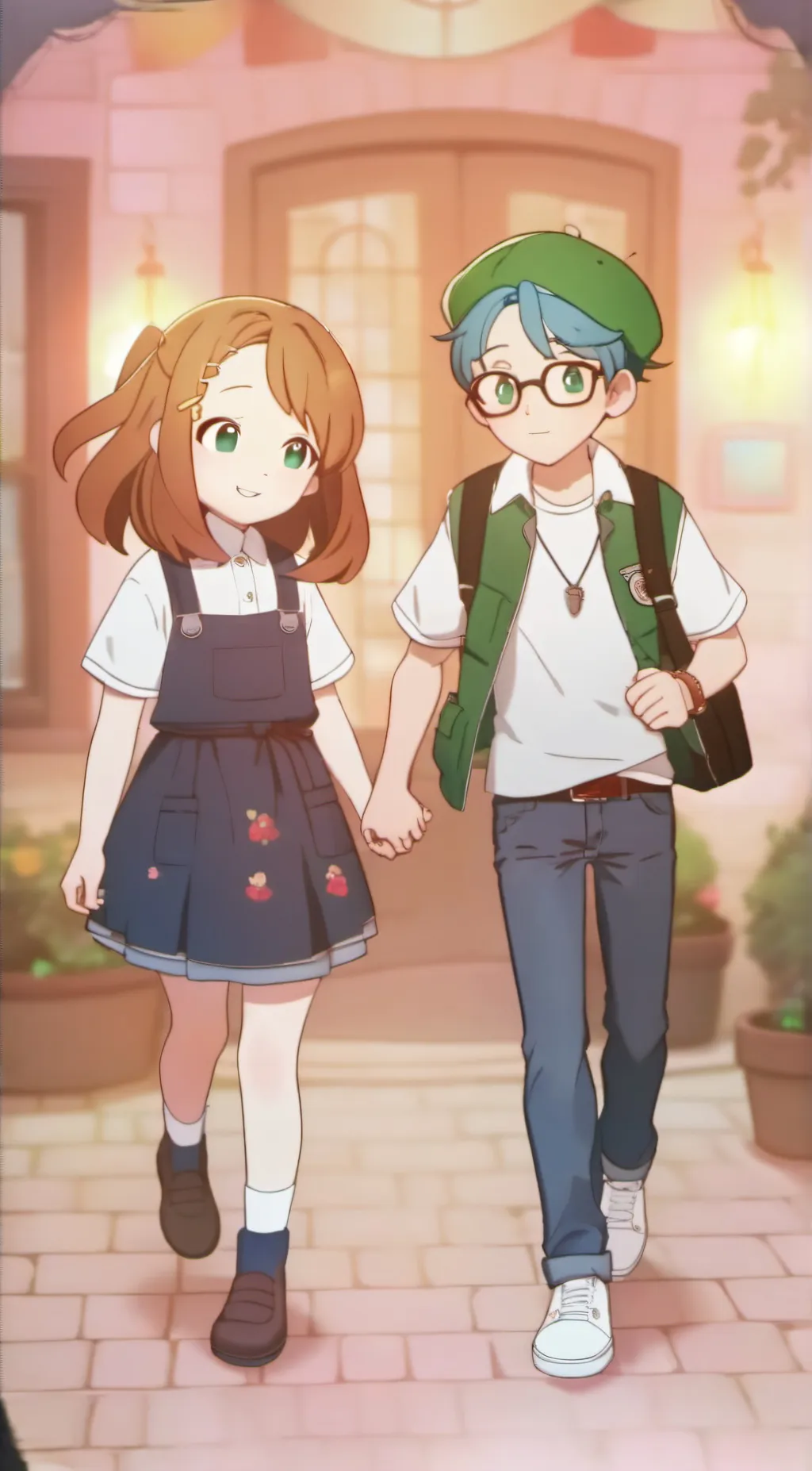 ai character: Mark background