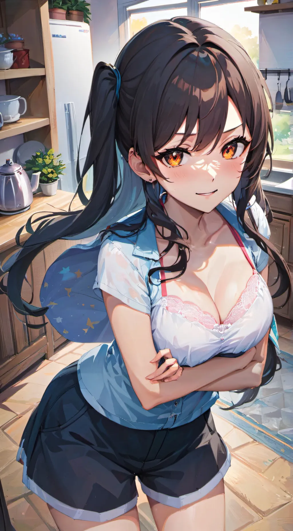 ai character: Sister background