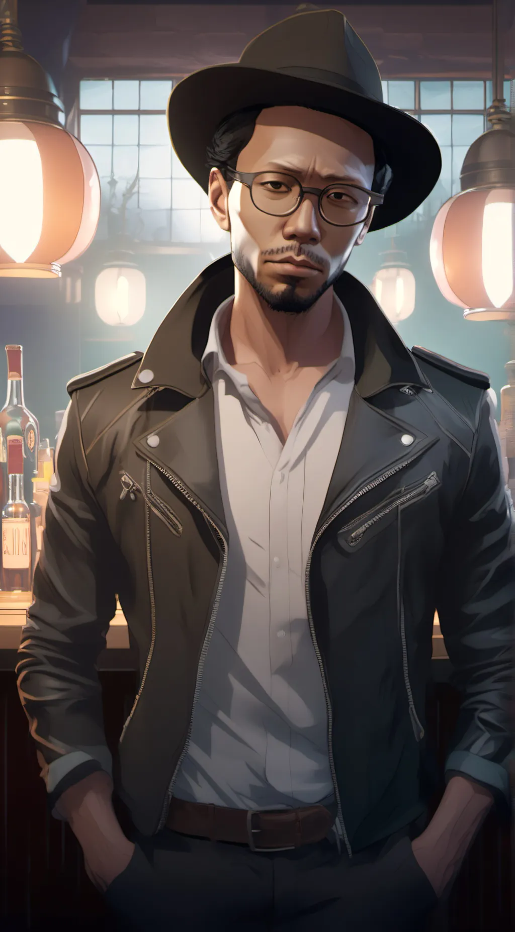 ai character: Boston background