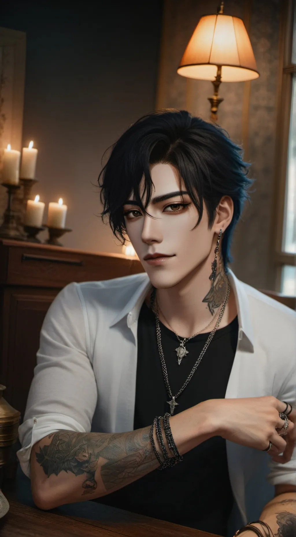 ai character: Calix background