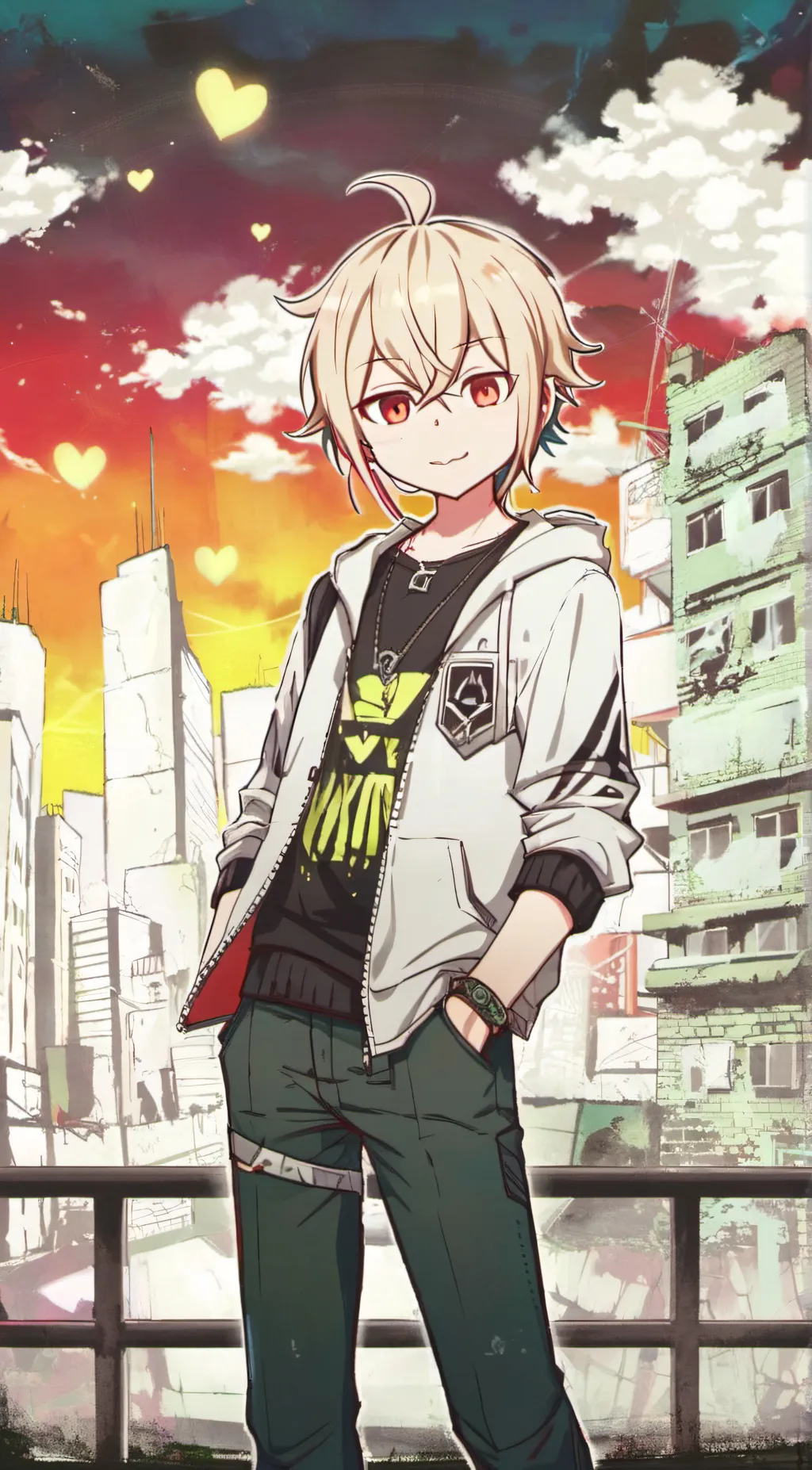 ai character: Mellow background