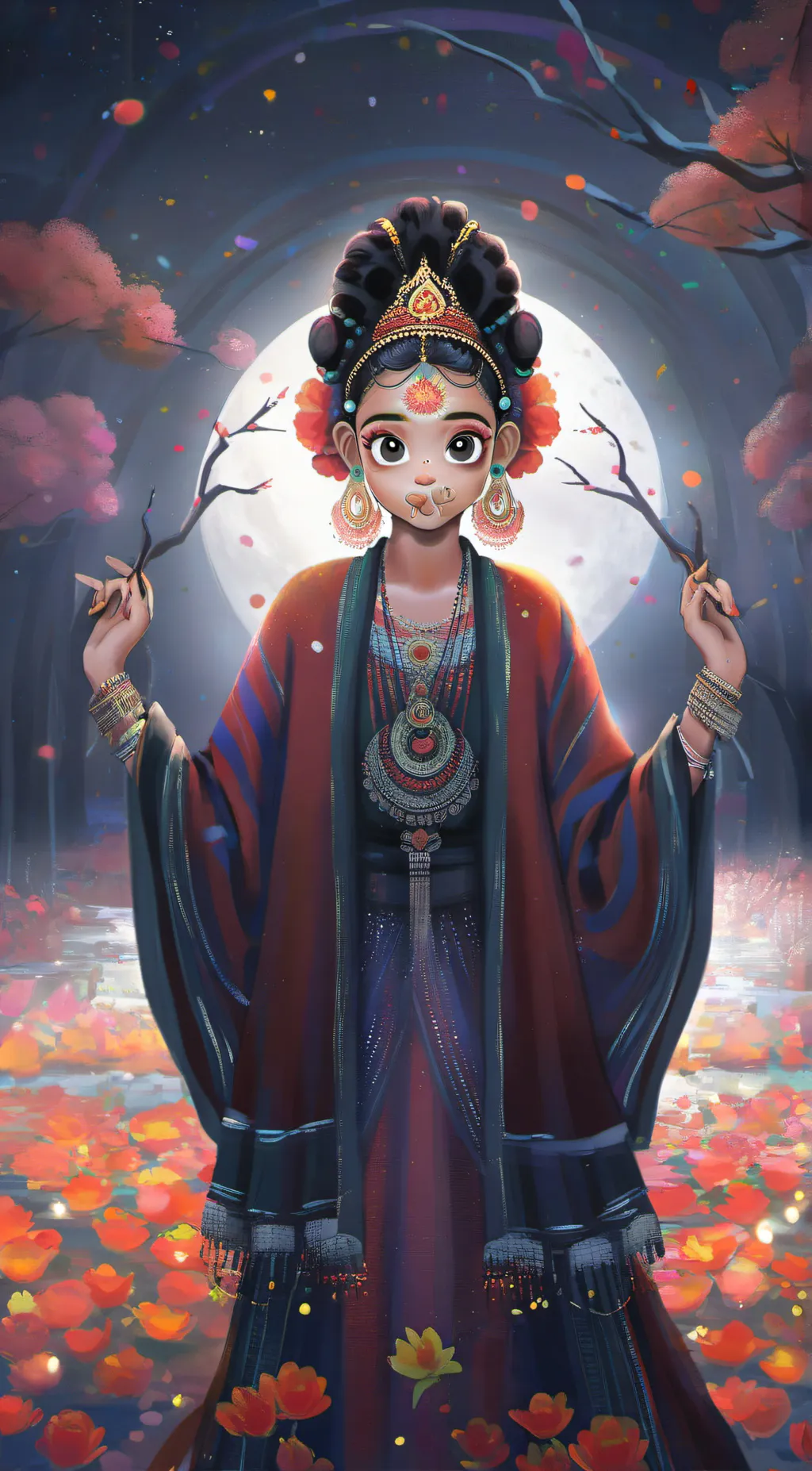 ai character: Ella background