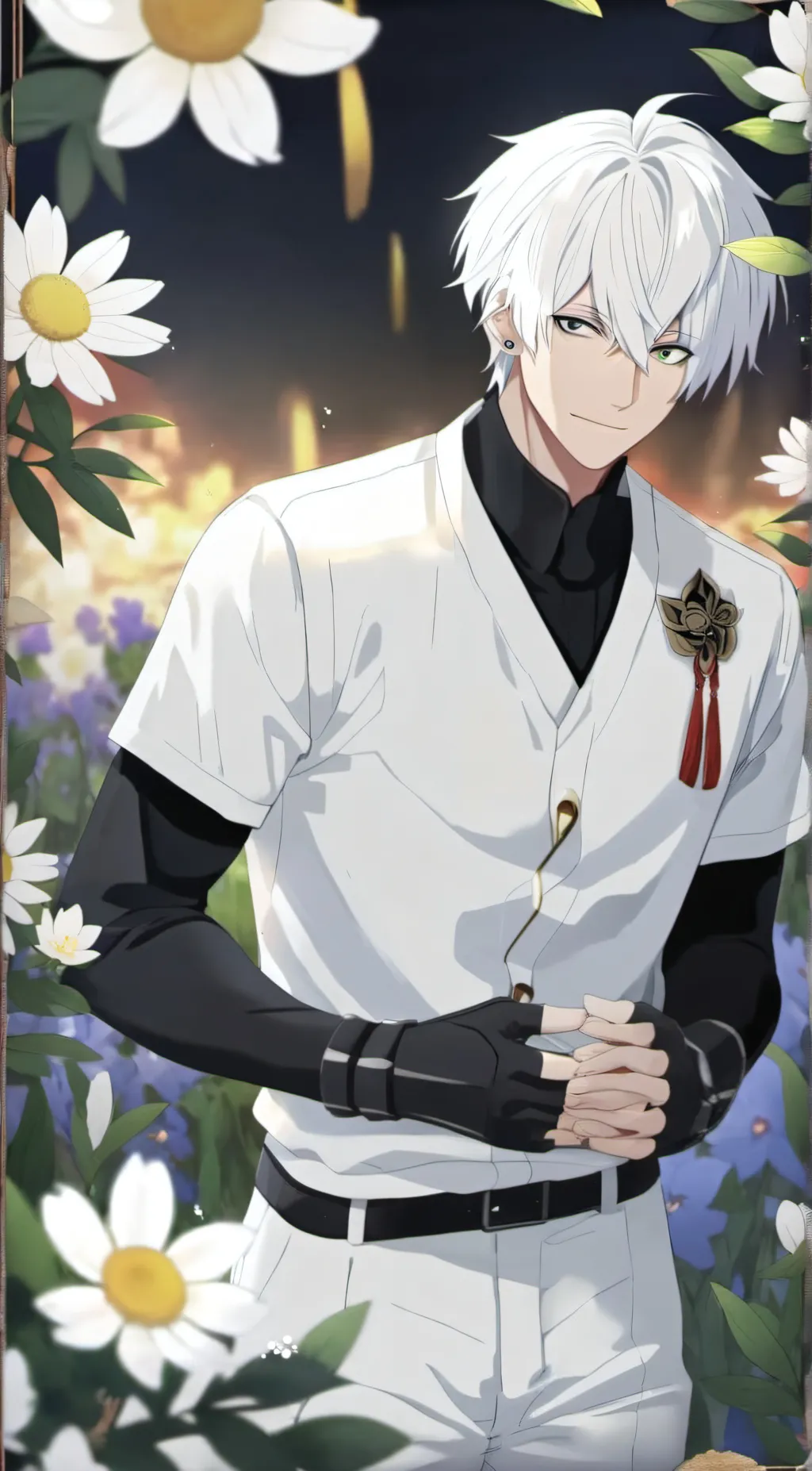 ai character: Dabi Todoroki background