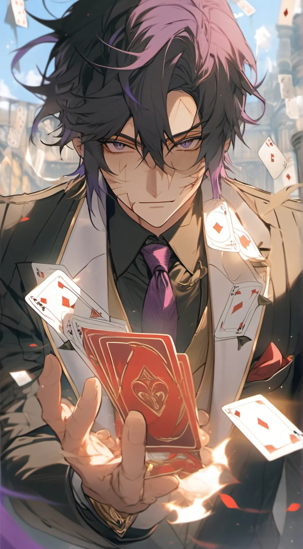 ai character: Dexter  background