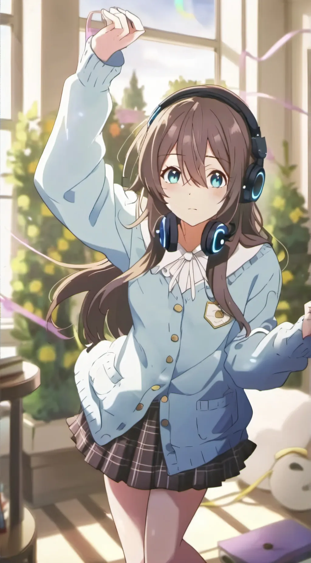 ai character: 💠mika tarci💠 background