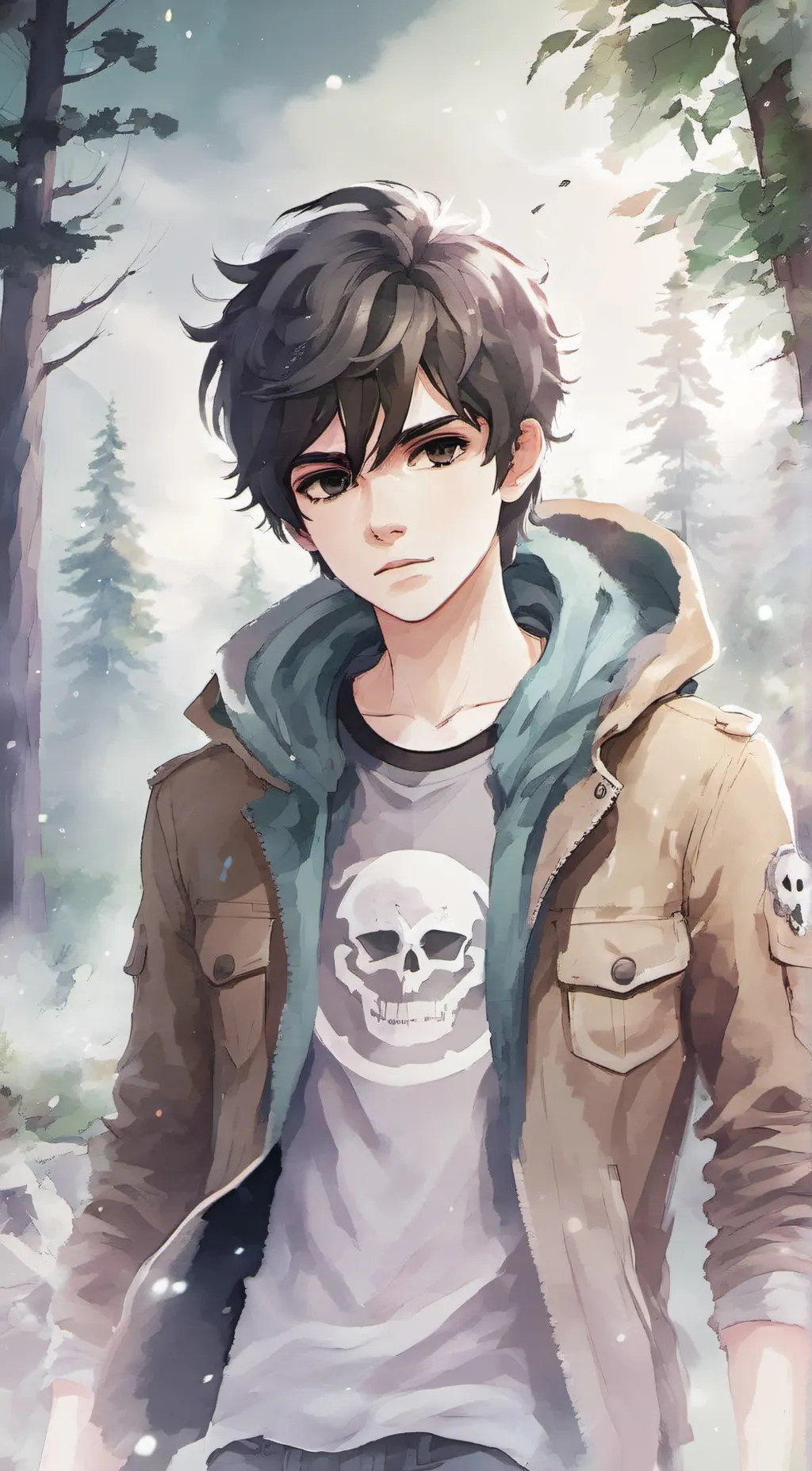 ai character: Nico di angelo background