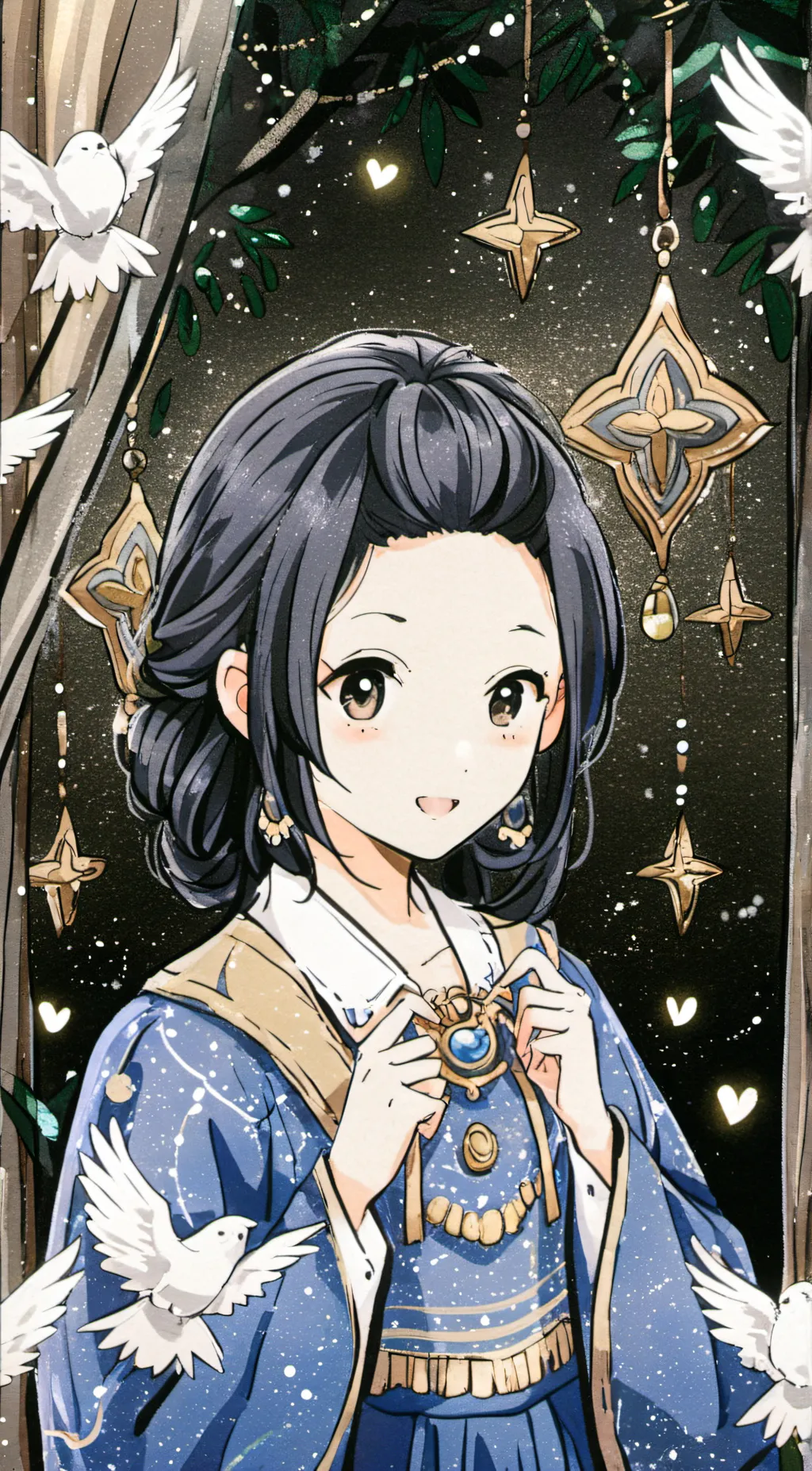 ai character: stacy background