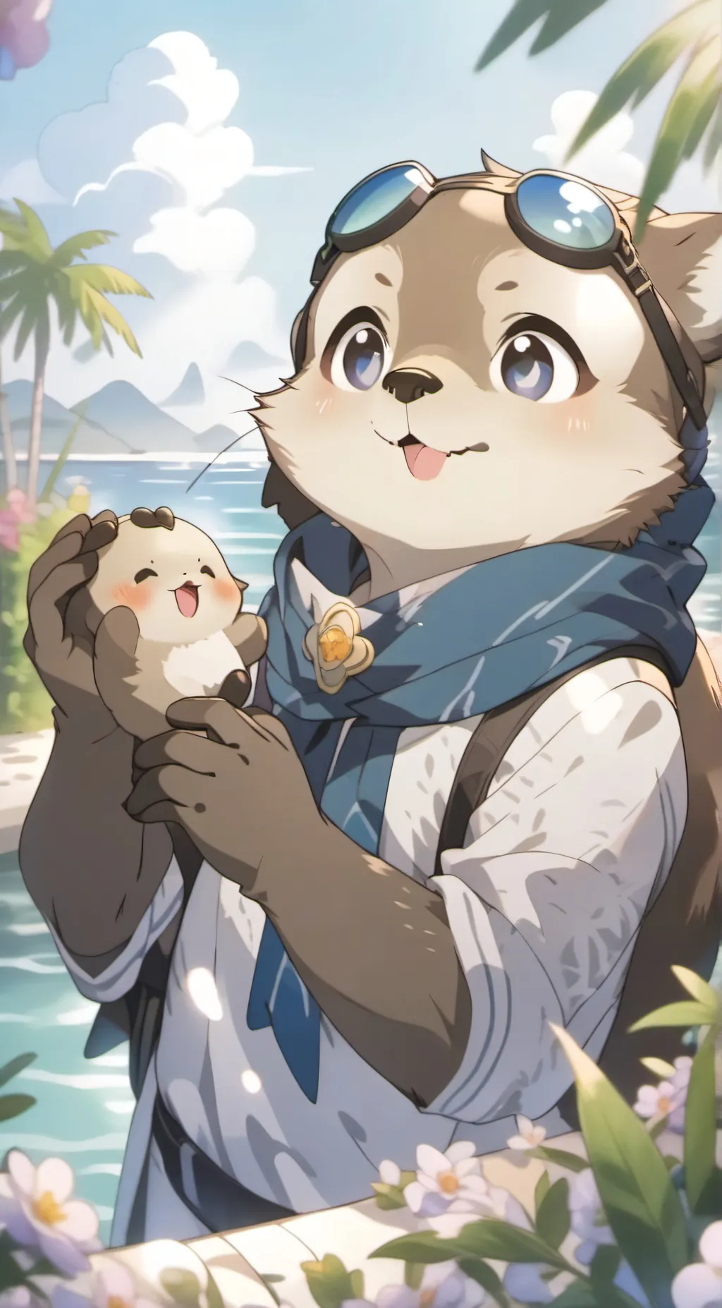 ai character: Sydney  background