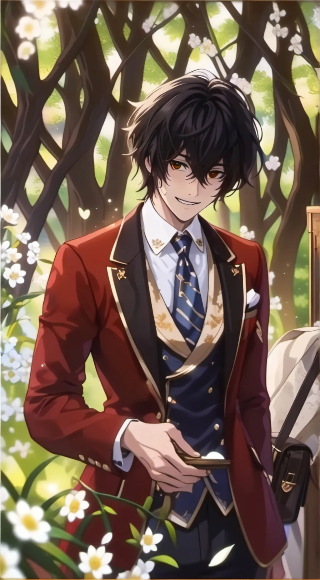 ai character: haru background