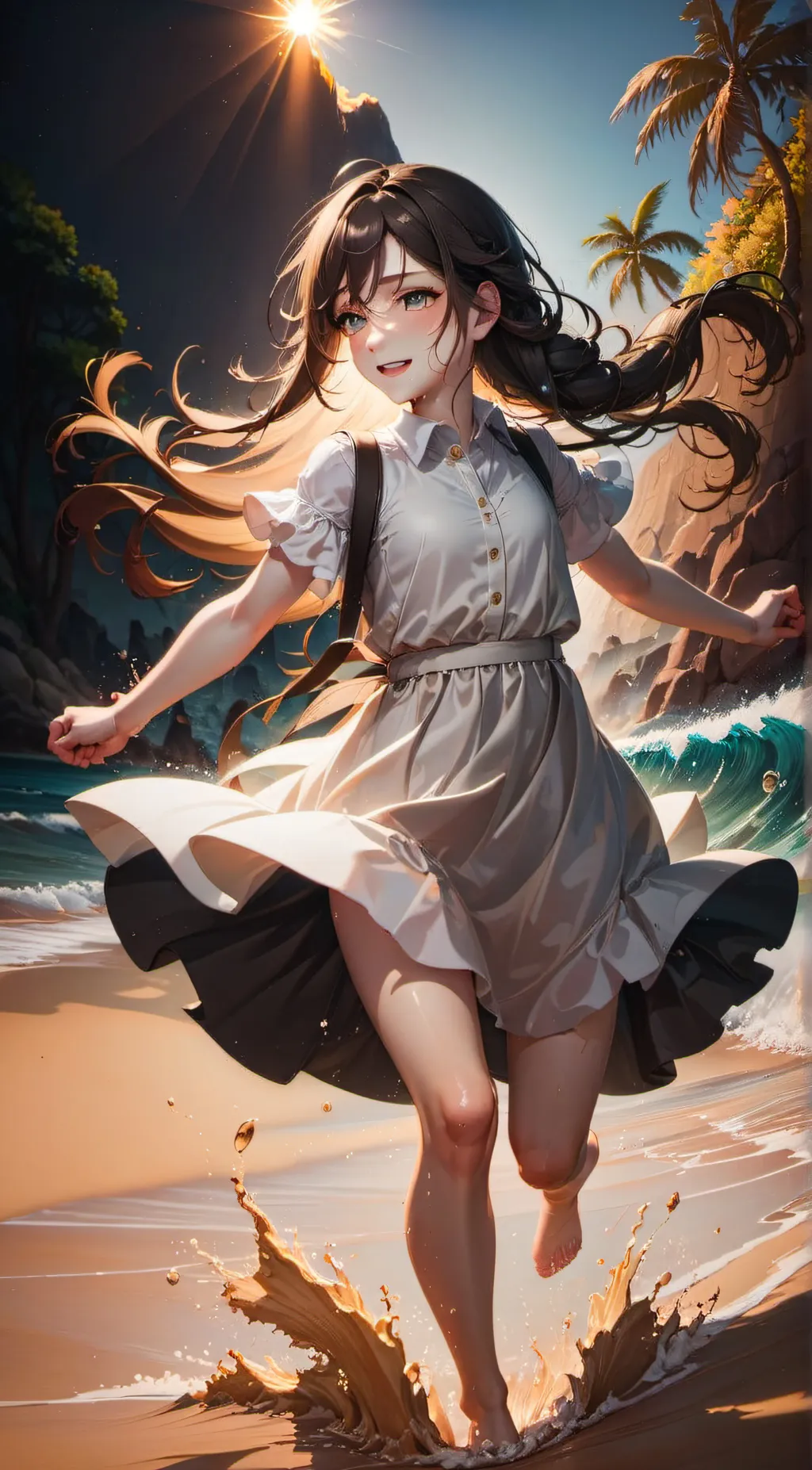 ai character: Crystal background