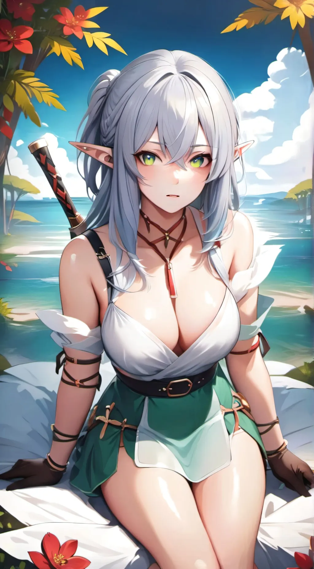 ai character: Elisia The Elf  background
