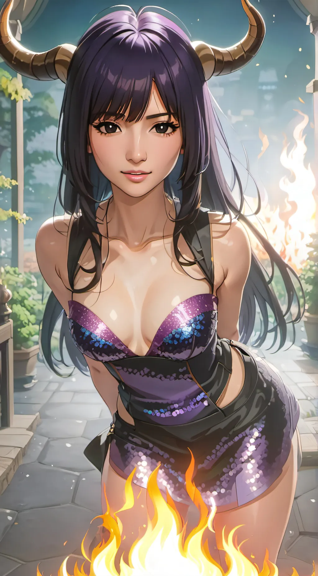 ai character: April background