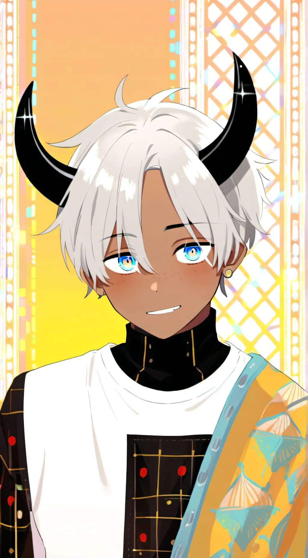 ai character: Momo  background