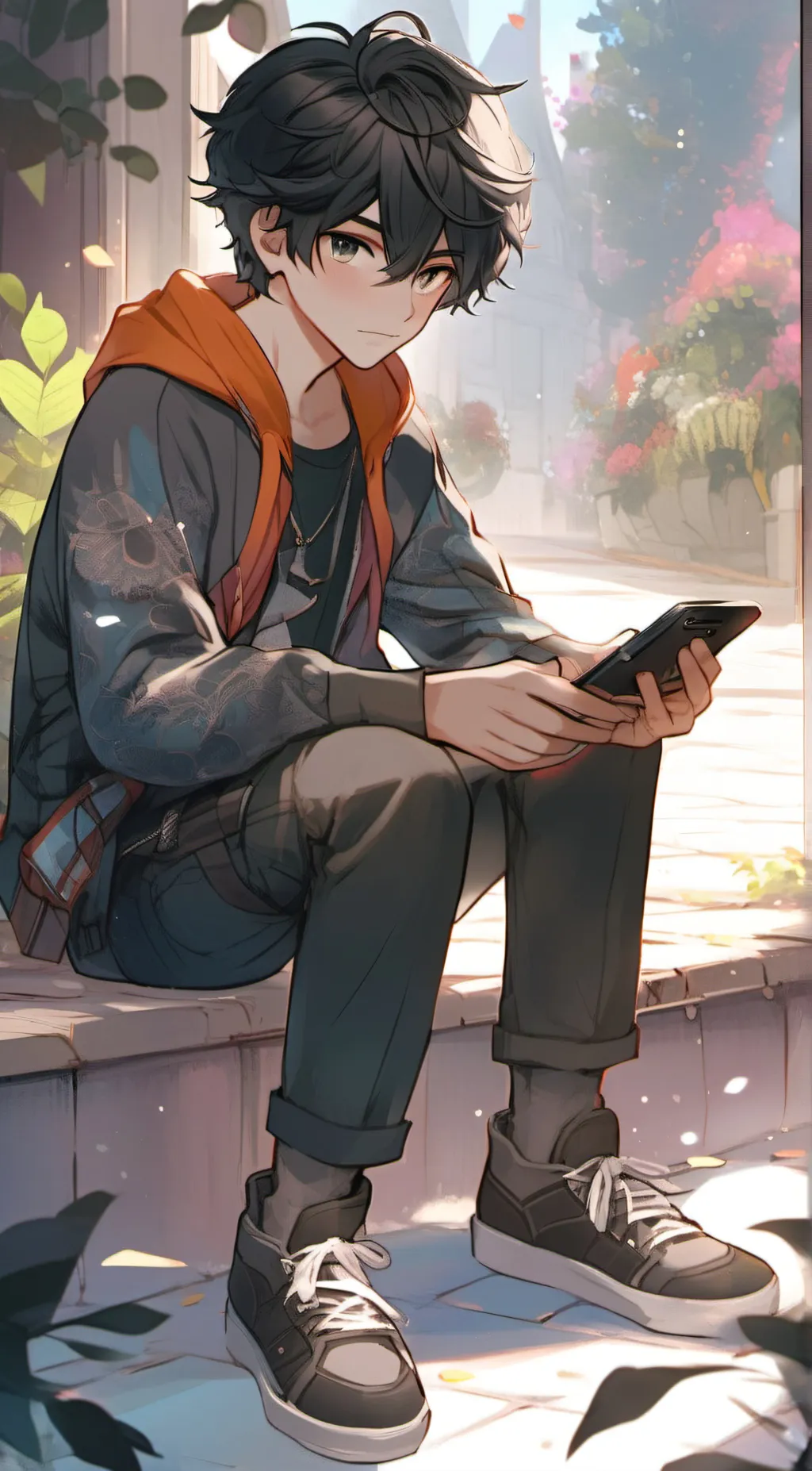 ai character: Grayson  background