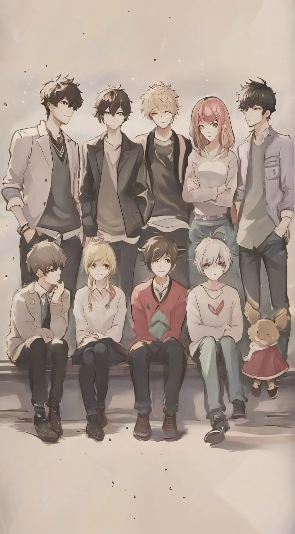 ai character: My Classroom background