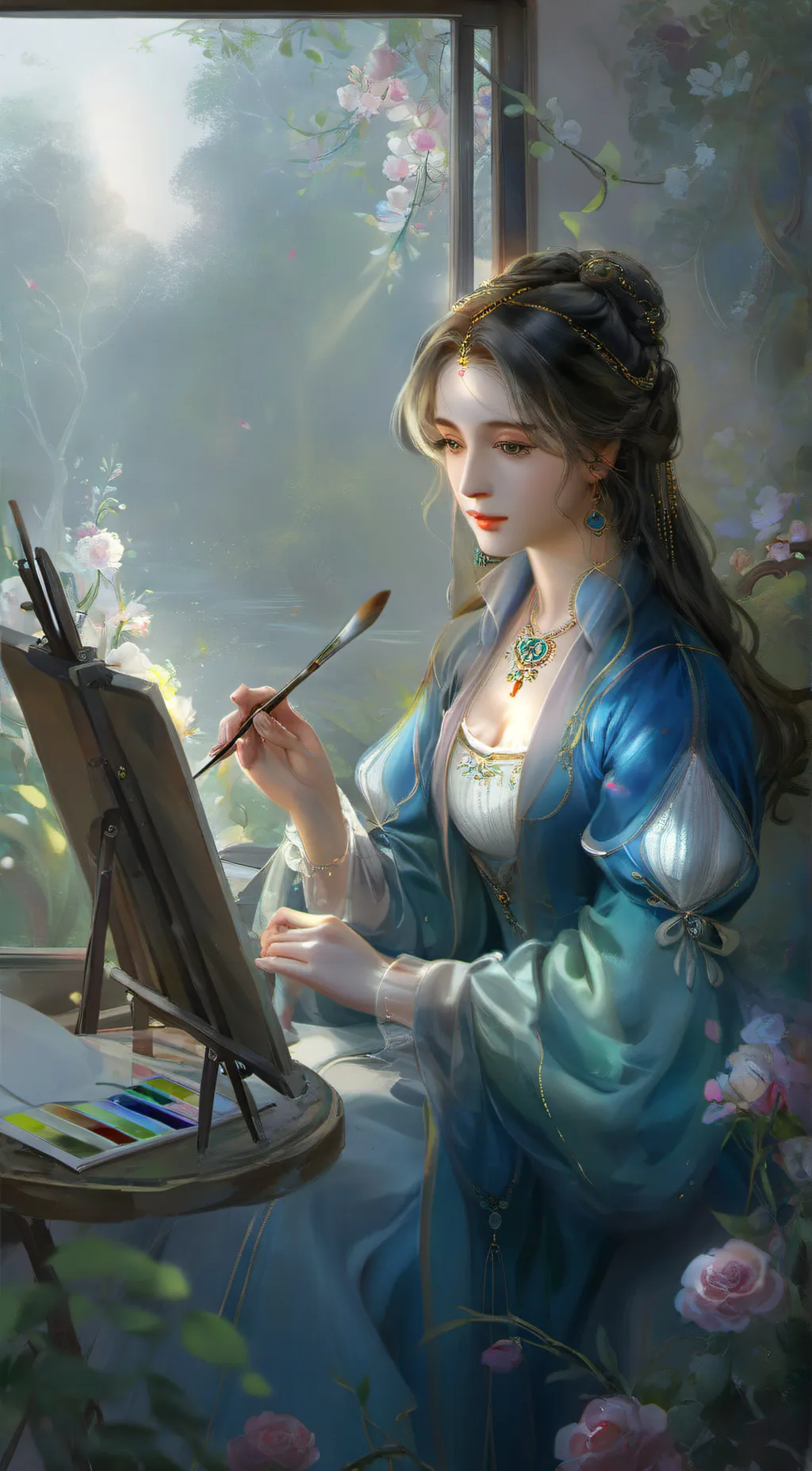 ai character: Celeste background