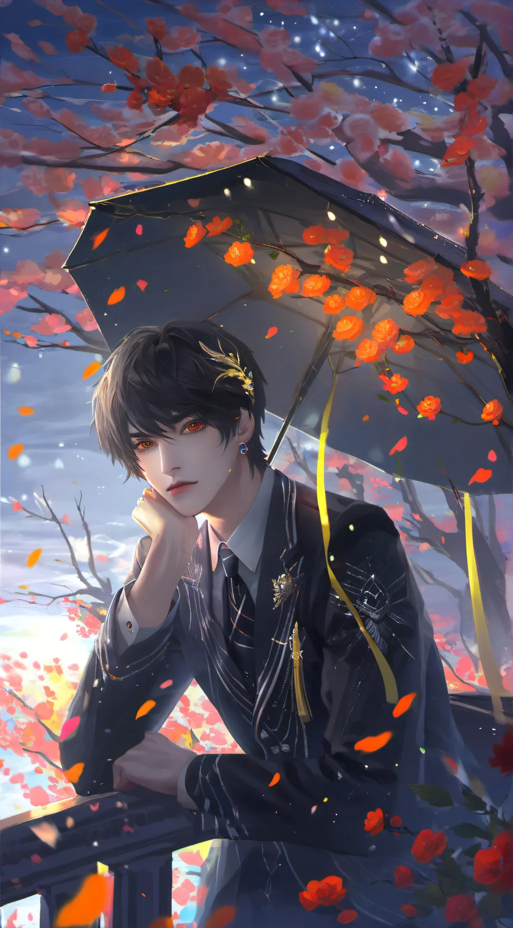 ai character: Yoshi~♡ background