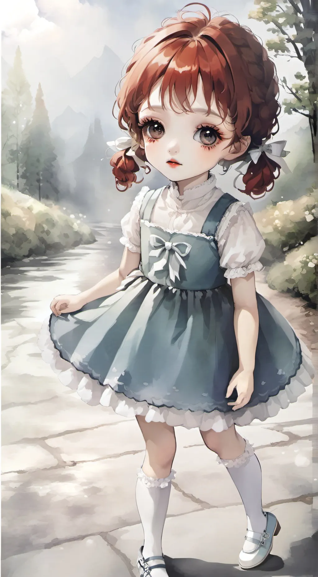 ai character: Poppy play time background