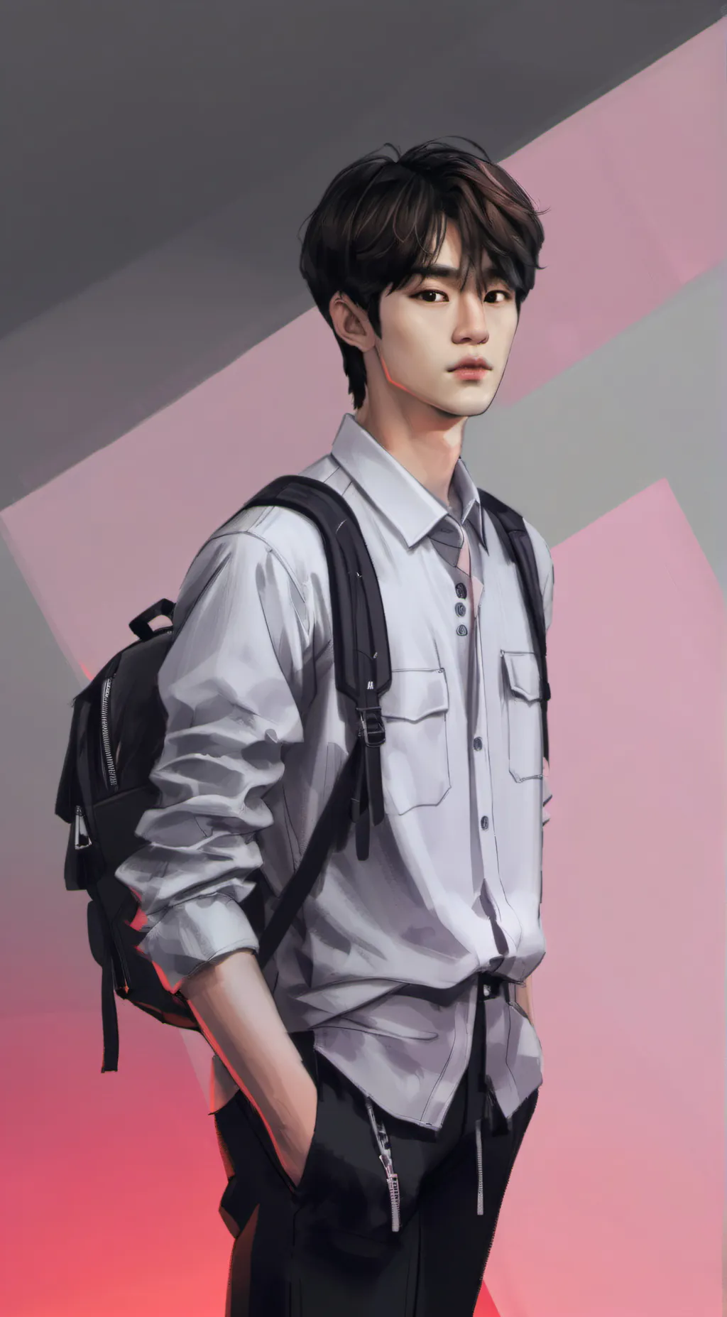 ai character: Joon-woo (joon) background