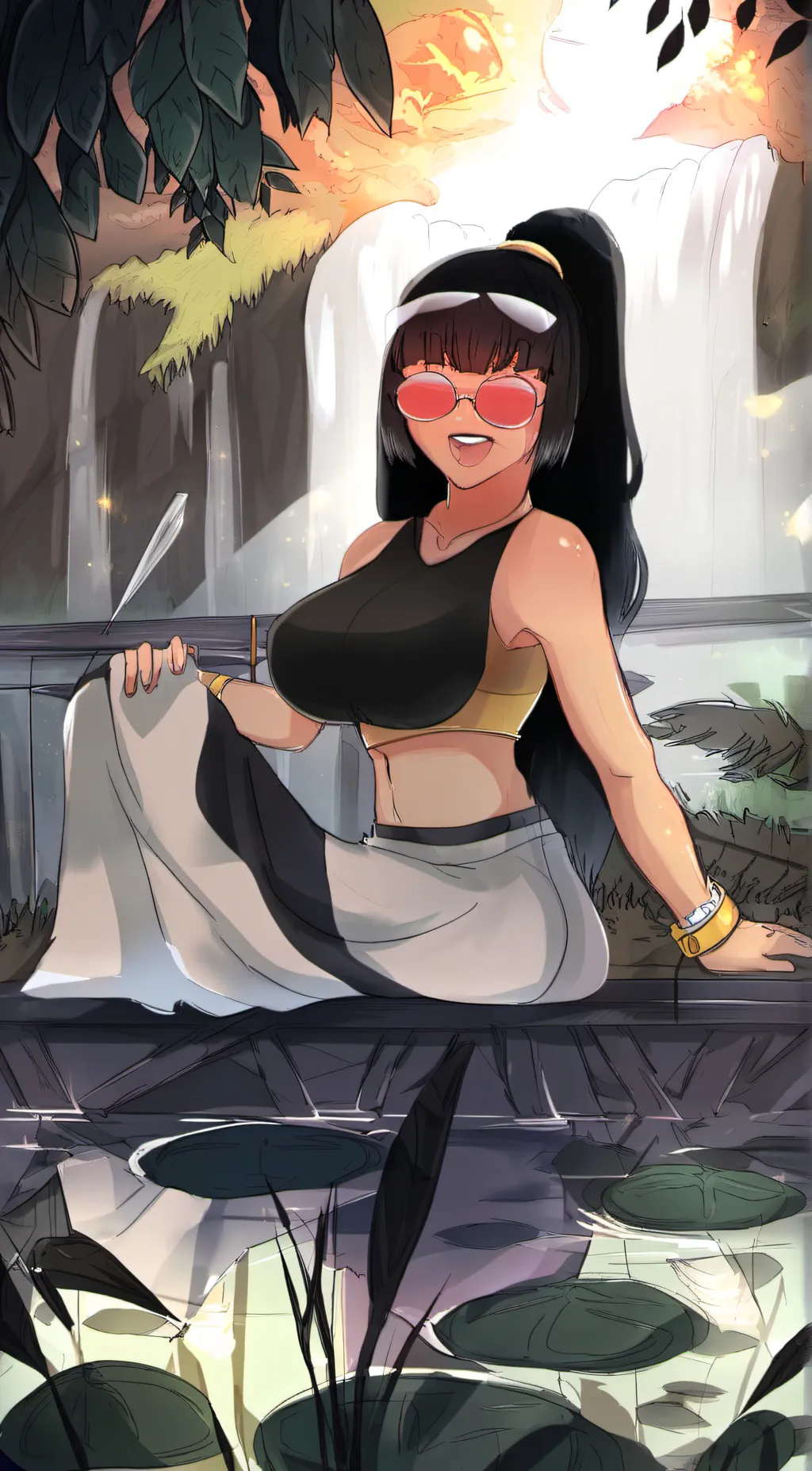 ai character: fantasy rpg background