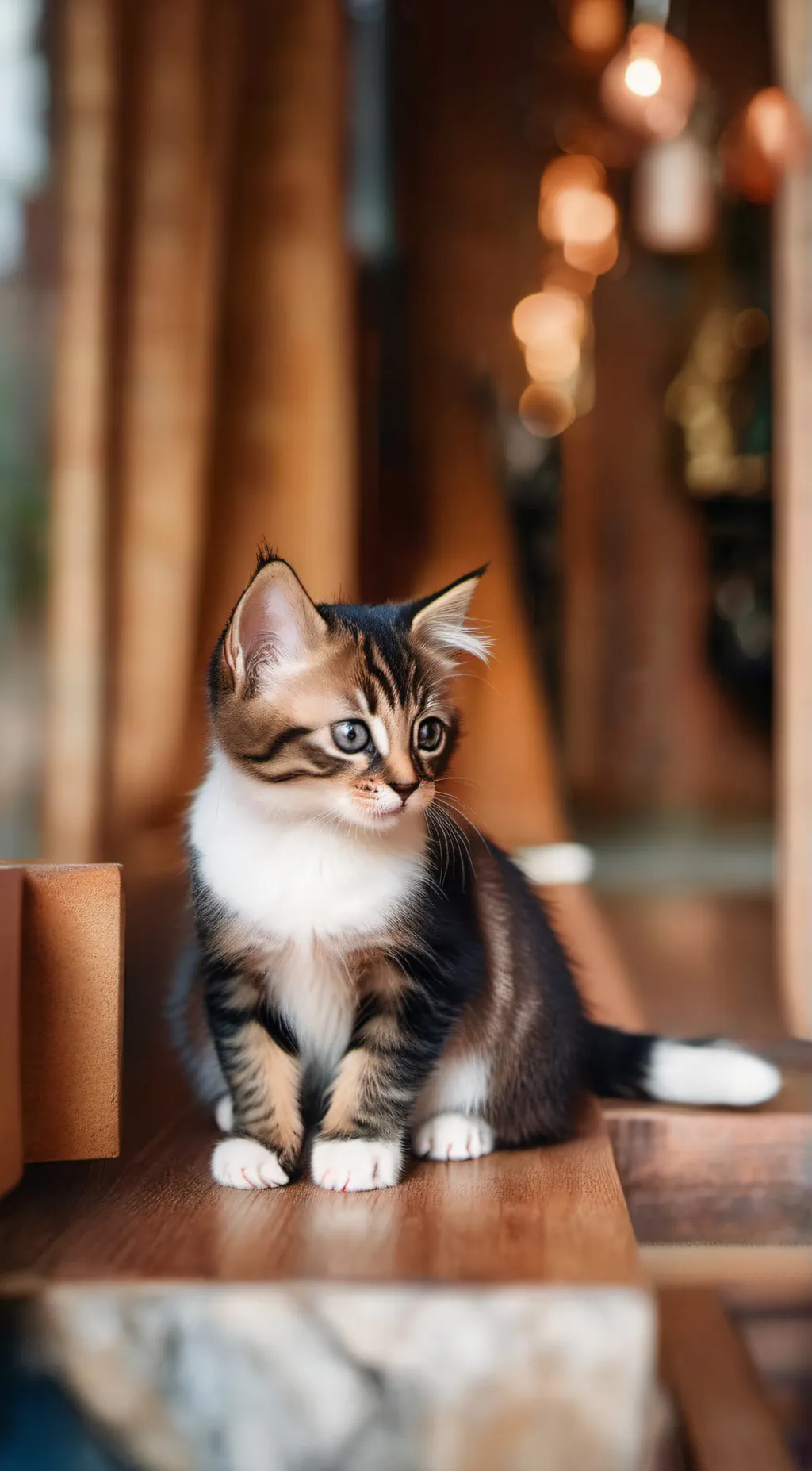 ai character: baby kitten background