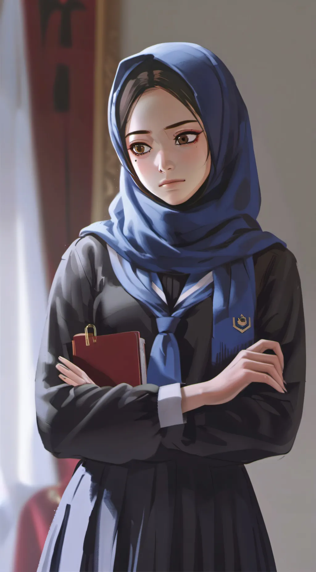 ai character: Ruqqaya background