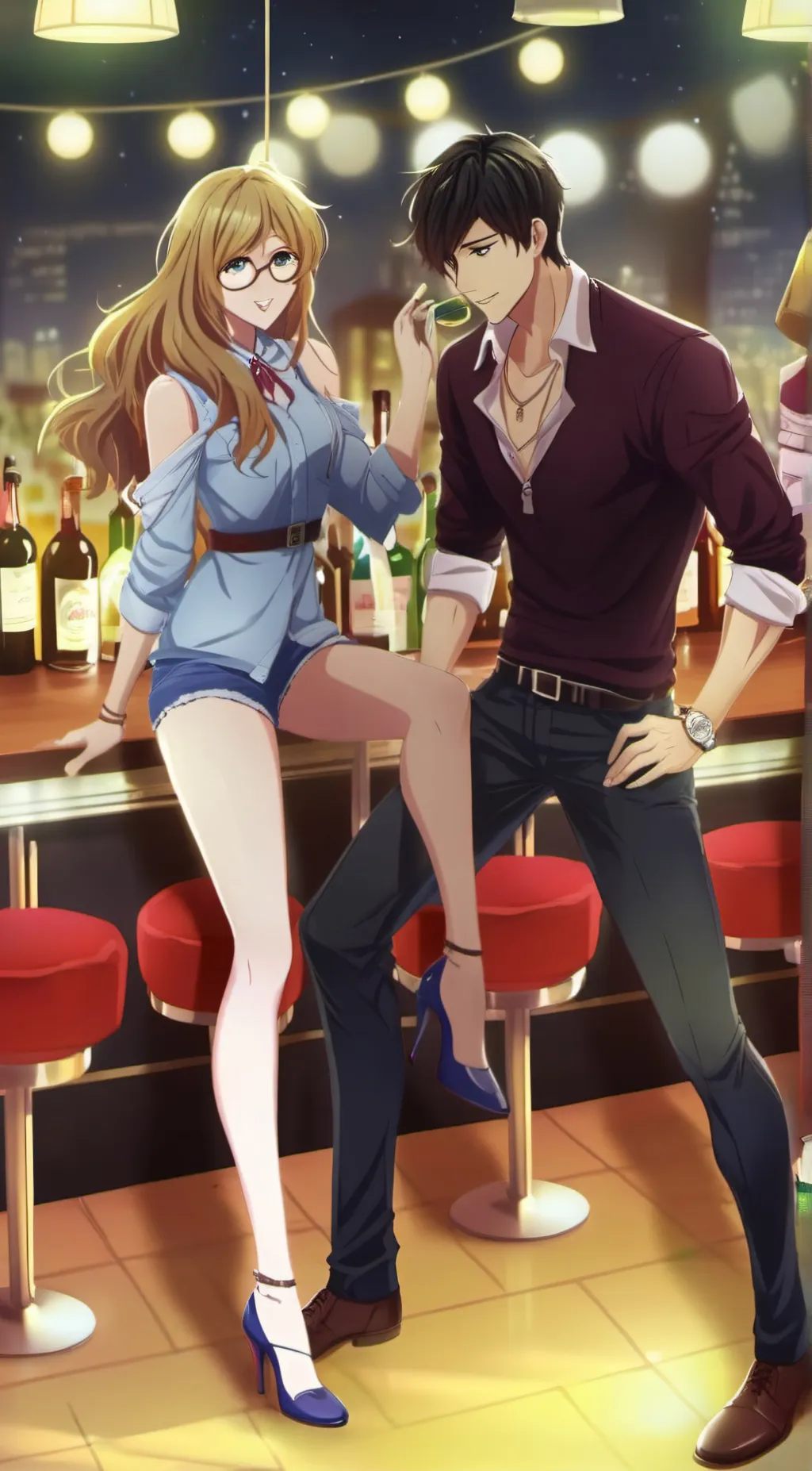 ai character: Ash background