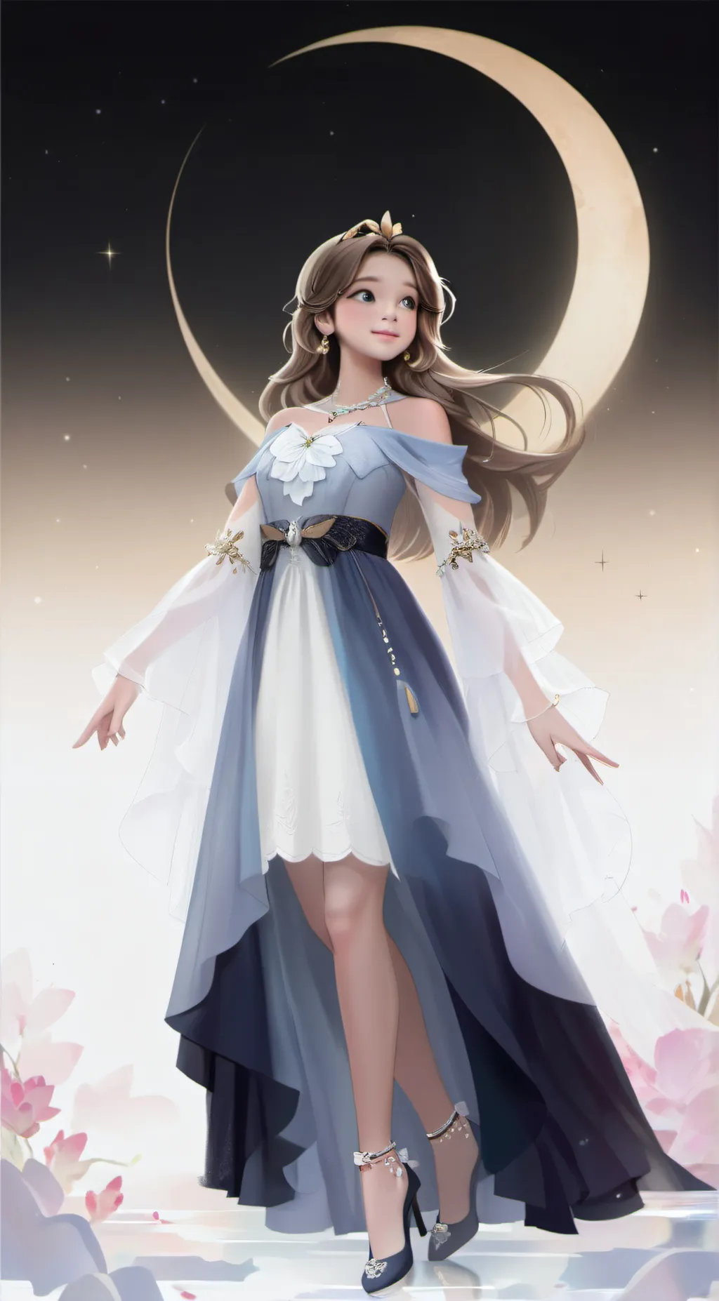 ai character: Arielle background